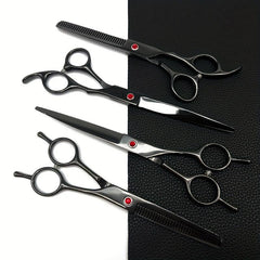 Professional Hairdressing Scissors 7.5 Inch Stainless Steel Hair Cutting Shears