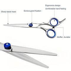 11pcs Hair Cutting Scissors Kit Professional Haircut Scissors Set