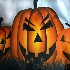 Halloween Pumpkin Pattern Hair Cutting Cape Professional Haircut Styling