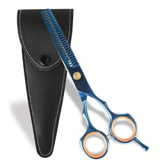 14 73 Cm Hair Cutting Scissors & Shears with PU Leather Case