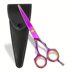 14 73 Cm Hair Cutting Scissors & Shears with PU Leather Case