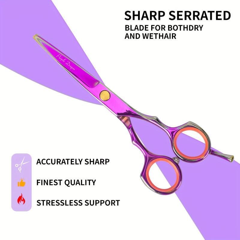 14 73 Cm Hair Cutting Scissors & Shears with PU Leather Case