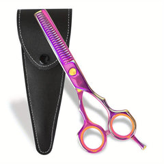 14 73 Cm Hair Cutting Scissors & Shears with PU Leather Case