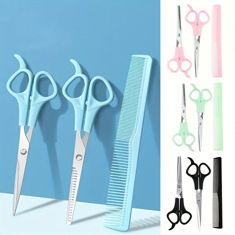 Professional Hair Cutting Scissors Set for Men Women and Pets