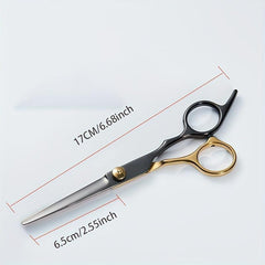 Haircut Scissors Kit Thinning Barber Scissors Texturizing Salon Razor Edge