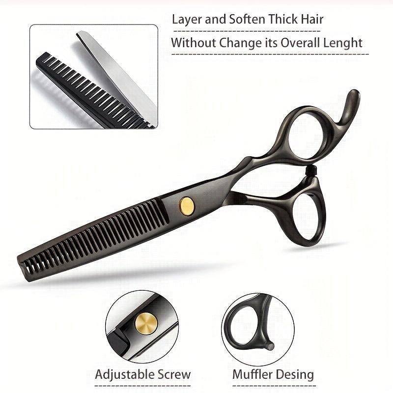 Hair Cutting Scissors Set Stainless Steel Shears Professional Thinning Scissors