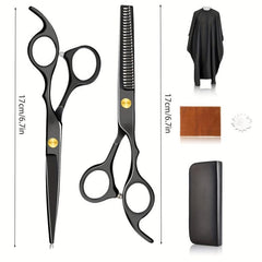 Hair Cutting Scissors Set Stainless Steel Shears Professional Thinning Scissors