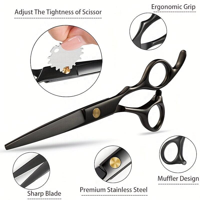 Hair Cutting Scissors Set Stainless Steel Shears Professional Thinning Scissors