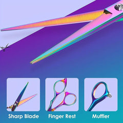 Professional Hair Cutting Thinning Scissors Set for Barber Salon Home Use