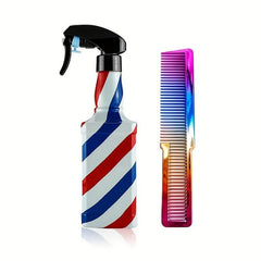 Vintage Hair Comb & Spray Bottle Kit 500ml Hairdressing Sprayer Brush Styling