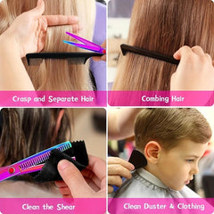 Professional 17 24 15 78 Cm Rainbow Hairdressing Scissors