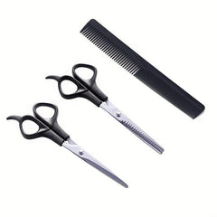 Barber Haircut Set Scissors Thinning Shears Comb