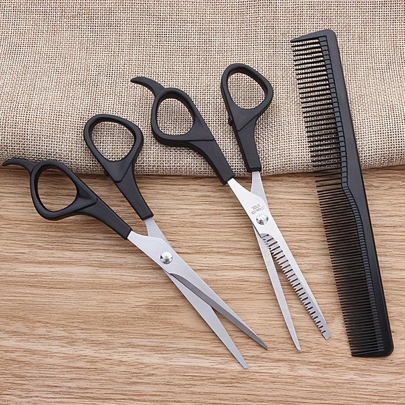 Barber Haircut Set Scissors Thinning Shears Comb