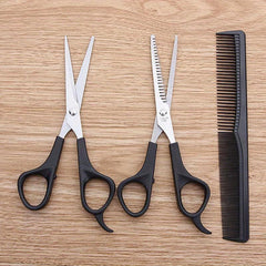 Barber Haircut Set Scissors Thinning Shears Comb