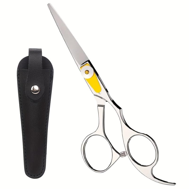 Professional Hair Cutting Scissors 16.51cm with PU Leather Case