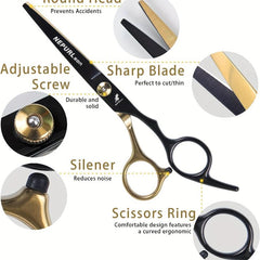 Professional Hair Cutting Scissors Stainless Steel Hairdressing Shear