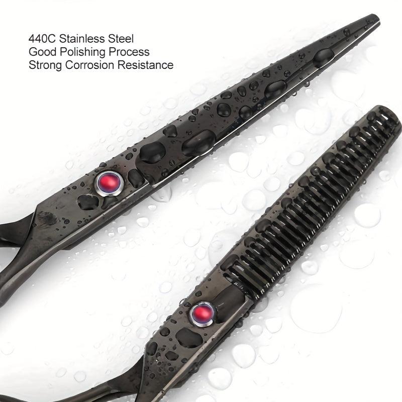 Professional Grooming Scissors Set Hair Cutting Thinning Shears