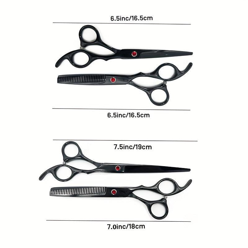 Professional Grooming Scissors Set Hair Cutting Thinning Shears