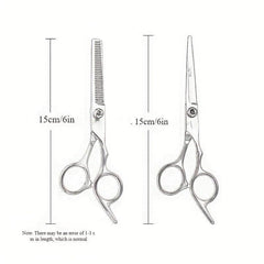 Hair Cutting Scissors Set With Comb Case Hair Styling Accessories