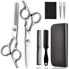 8pcs Hair Cutting Scissors Kit for Professional Hairdressing