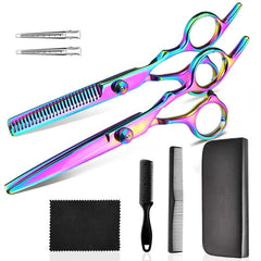 8pcs Hair Cutting Scissors Kit for Professional Hairdressing