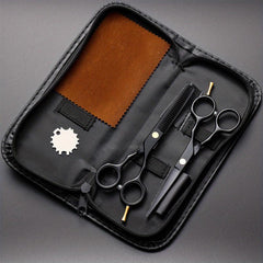 Hair Cutting Scissors Set - Stainless Steel Shears for Barber Salon