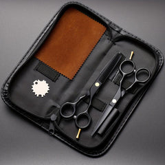 Hair Cutting Scissors Set - Stainless Steel Shears for Barber Salon