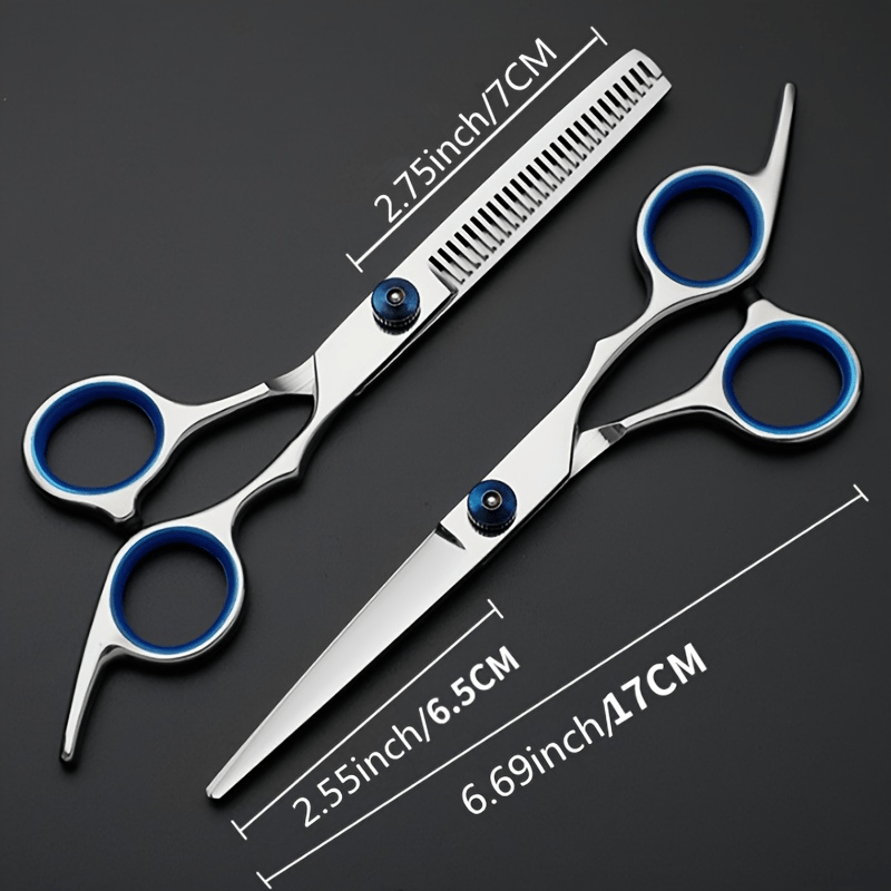 2Pcs Hair Cutting Scissors Hairdressing Scissors 15 24 Cm