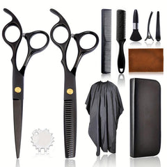 Hair Cutting Scissors Set Professional Barber Kit