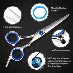 15-24 cm Hairdressing Scissors for Barber Salon Home Use