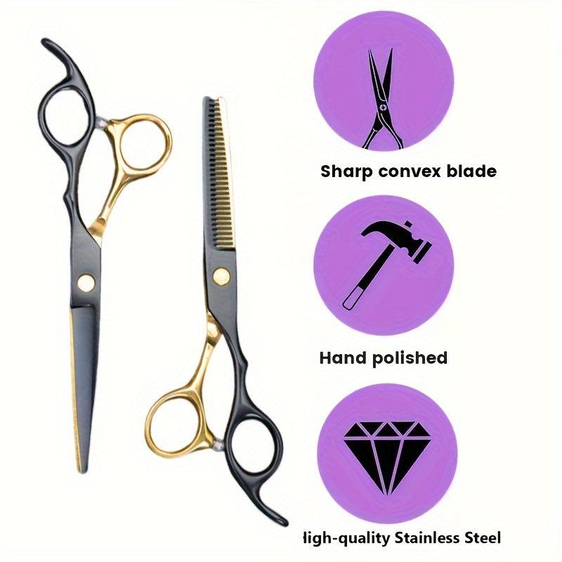 Pro Hair Cutting Scissors Thinning Shears Barber Salon Hairdressing Tools