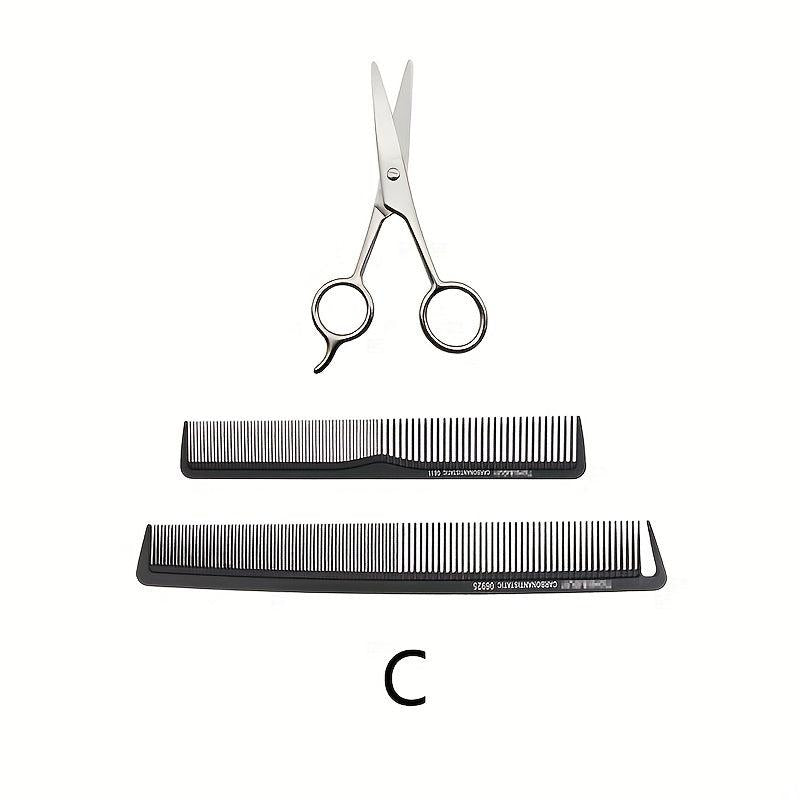 Haircut Scissors Stainless Steel Beard Scissors Nose Hair Scissors