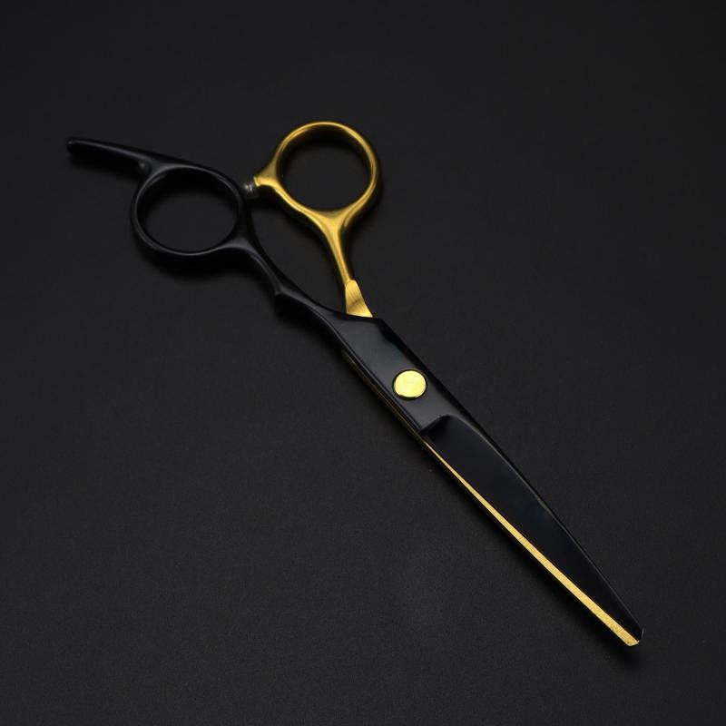 Professional Golden Hairdressing Scissors Haircut Thinning Shears