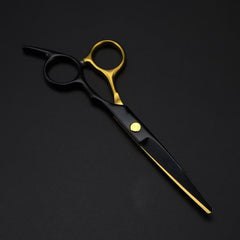 Professional Golden Hairdressing Scissors Haircut Thinning Shears