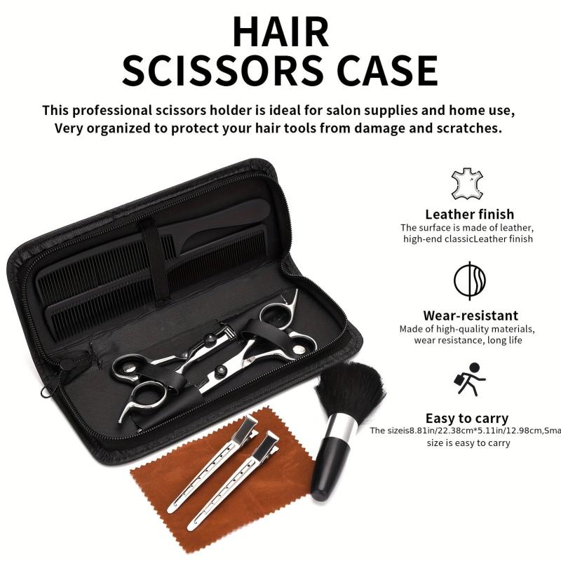 Pro Hairdressing Scissors Set Barber Salon Hairdressing Thinning Shears