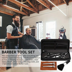 Pro Hairdressing Scissors Set Barber Salon Hairdressing Thinning Shears