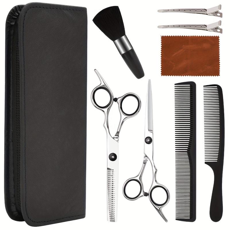 Pro Hairdressing Scissors Set Barber Salon Hairdressing Thinning Shears