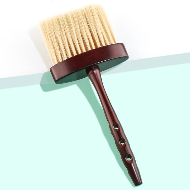 Long Handle Wooden Handle Barber Brush for Salon Use