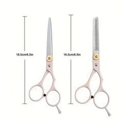 9Pcs Hair Cutting Scissors Kit Stainless Steel Professional Hairdressing Shears