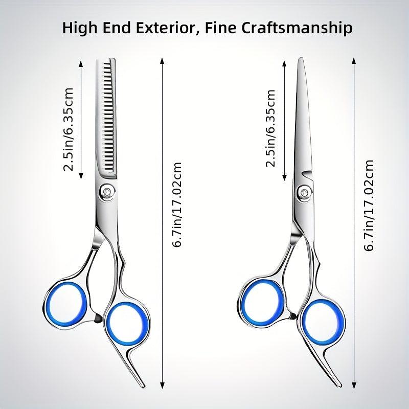 Hair Cutting Scissors Kit Professional Hairdressing Shears Set