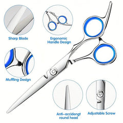 Hair Cutting Scissors Kit Professional Hairdressing Shears Set