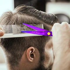 Professional 5.5 Inch Hair Cutting Scissors Set With Razor Titanium