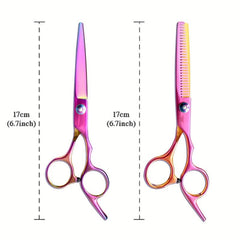Professional Barber Shears for Salon and Home Use Thinning Scissors