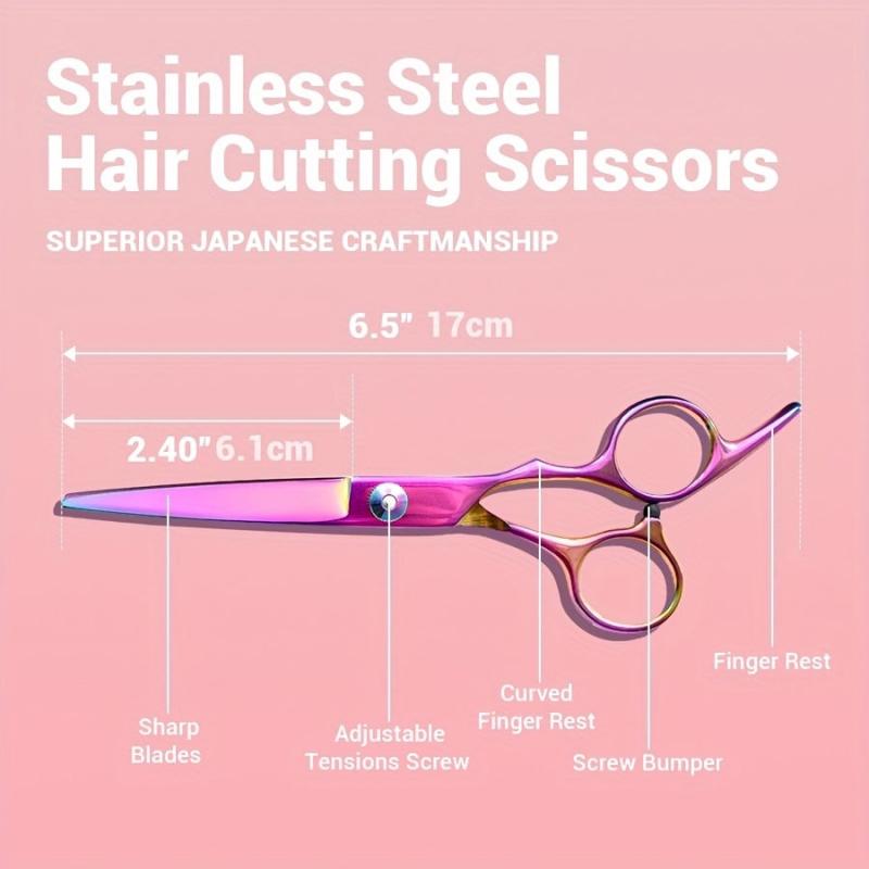 Professional Barber Shears for Salon and Home Use Thinning Scissors