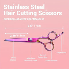 Professional Barber Shears for Salon and Home Use Thinning Scissors