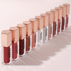 12 Colors Liquid Moisturizing Lip Gloss Waterproof Long Lasting Makeup Kit