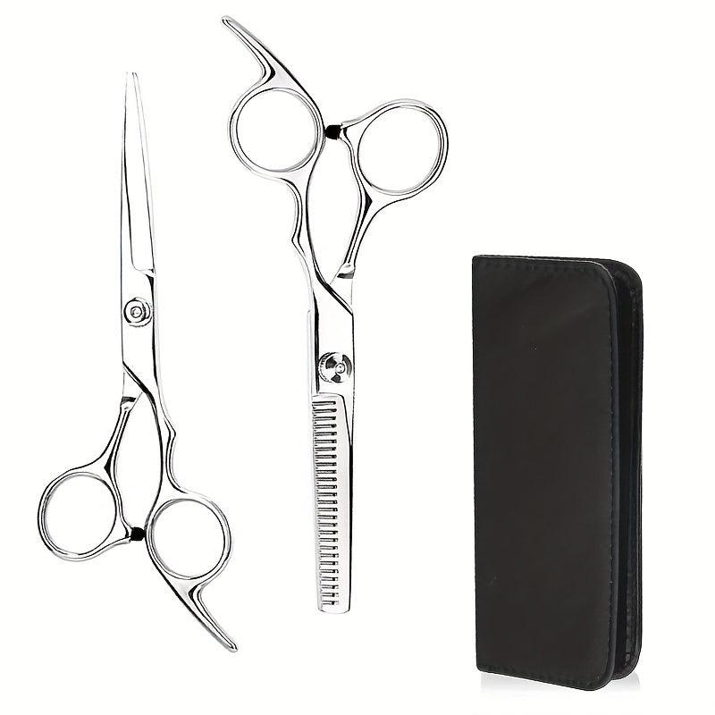 7pcs Hairdressing Scissors Kit Hair Cutting Thinning Scissors