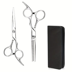 7pcs Hairdressing Scissors Kit Hair Cutting Thinning Scissors