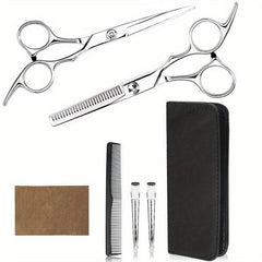7pcs Hairdressing Scissors Kit Hair Cutting Thinning Scissors