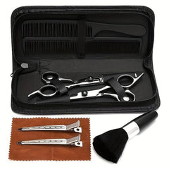 9pcs B Hair Cutting Scissors Kit Professional Stainless Steel Haircut Set